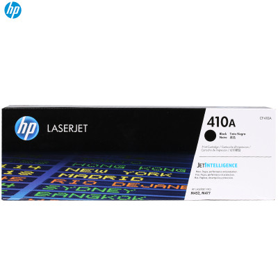 惠普（HP）CF410A （410A）黑色硒鼓（硒鼓/粉盒）适用打印机PRO M452dw M477 M377 黑色 