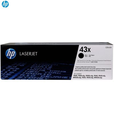 惠普（HP）C8543X 43X 黑色硒鼓(硒鼓/粉盒)（适用 HP 9000 9040） 黑色