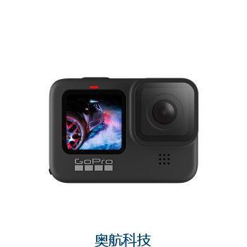 奥航科技商城-GOPRO GoPro HERO9 Black运动相机 5K摩托户外骑行防抖防水Vlog摄像机 官方标配